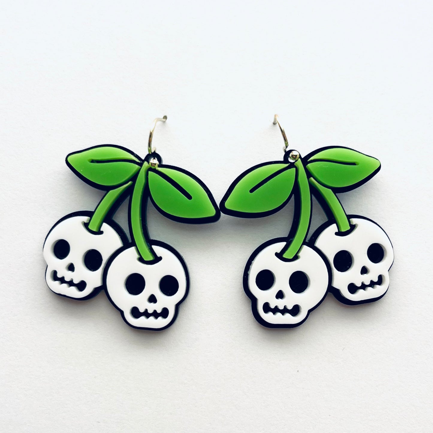 Groovy Skull Cherries Dangle