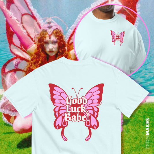 Good Luck Babe Butterfly Tee