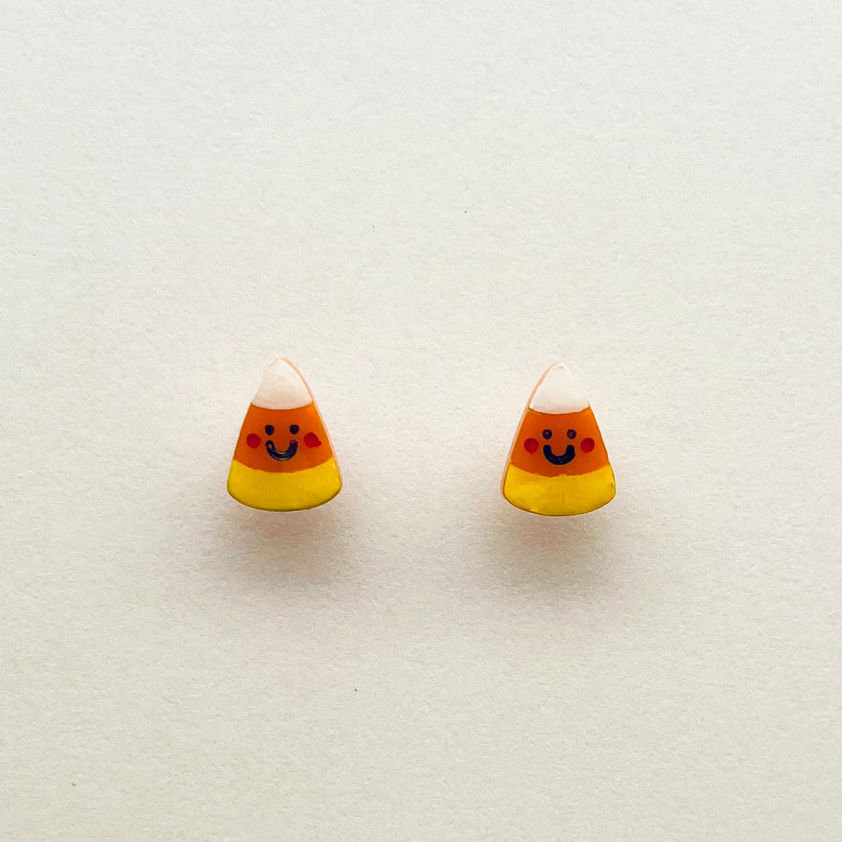 Cutesy Candy Corn Stud