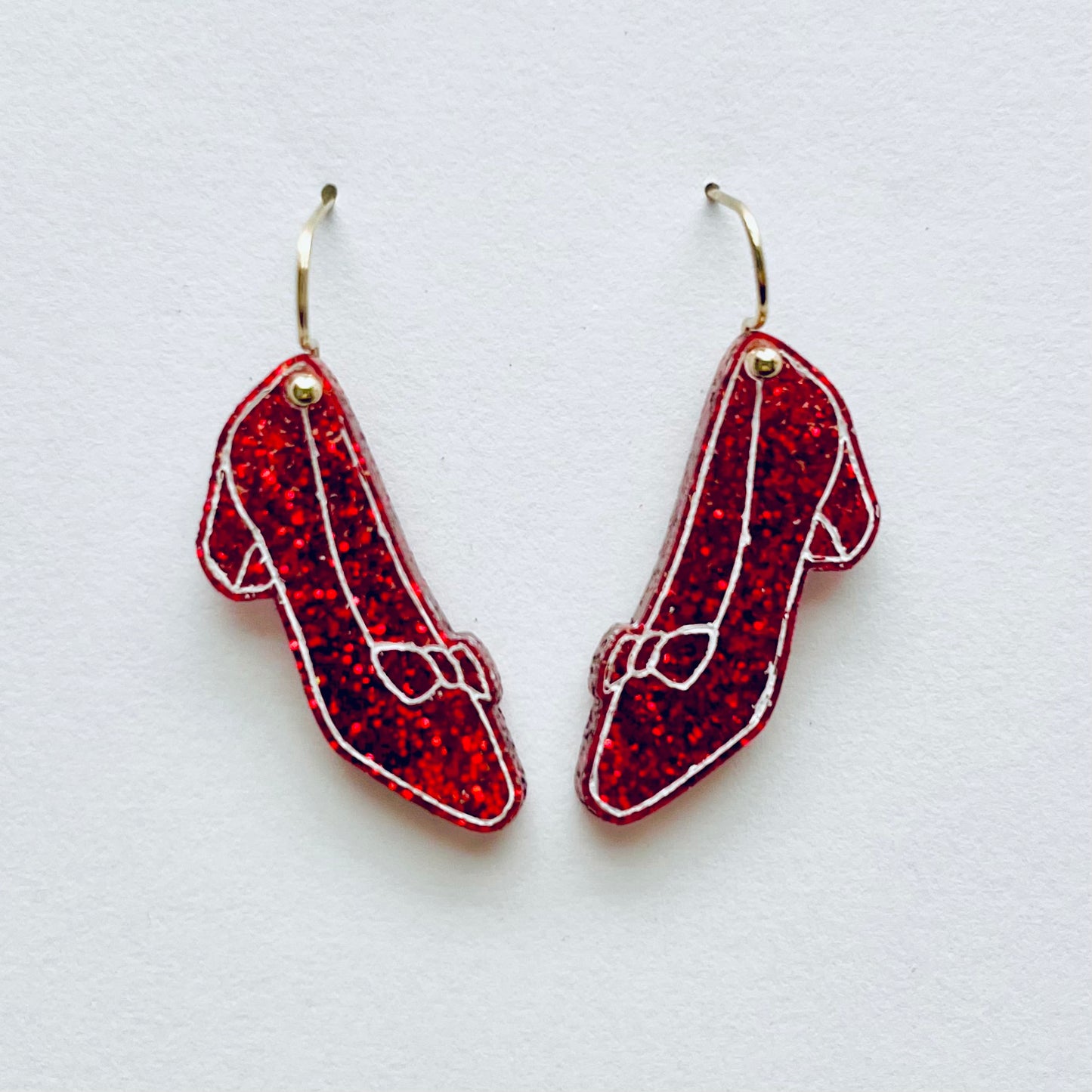 Ruby Slipers Charm Dangles