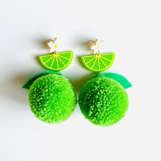 Lime Drop Earrings