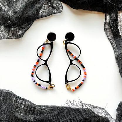 Retro Cat-eye glasses dangles